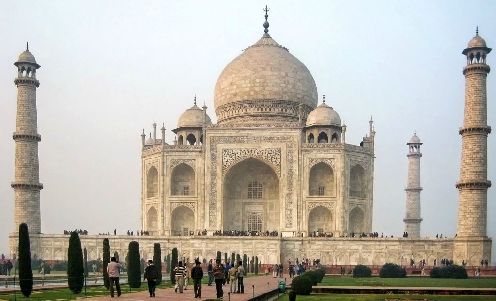 The Taj Mahal in all its magnifcance